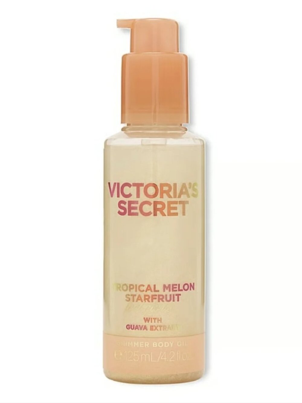 Victoria's Secret Tropical Melon Starfruit Shimmer Body Oil NWT